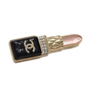 Chanel Coco Mark Gold Gold Plated brooch